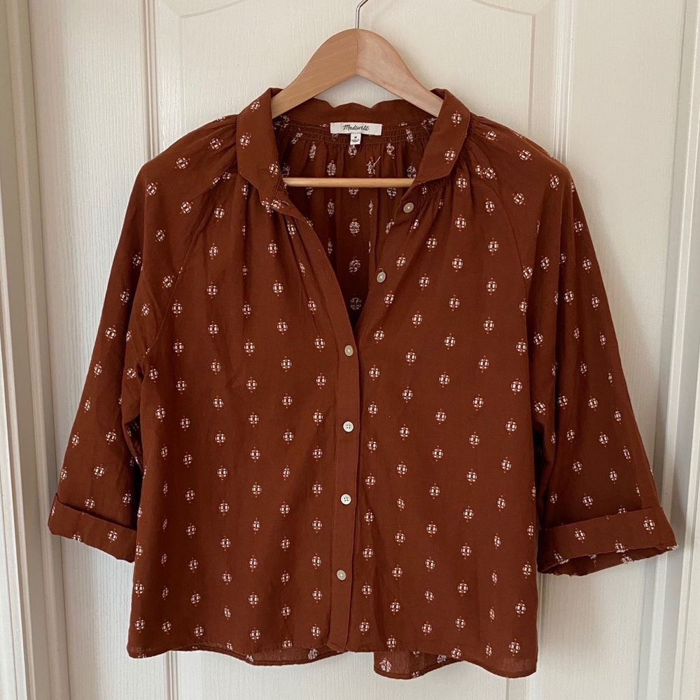 Madewell western shirt